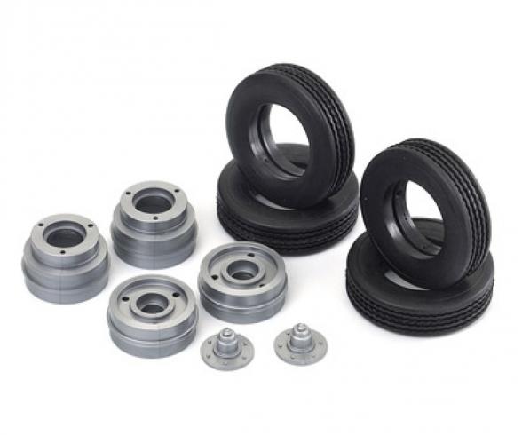 1:14 Wheel & Fulda Ecotonn+ Tire, trailer wheel set