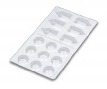 15 Well Palette, paint mixing tray, 5 plates