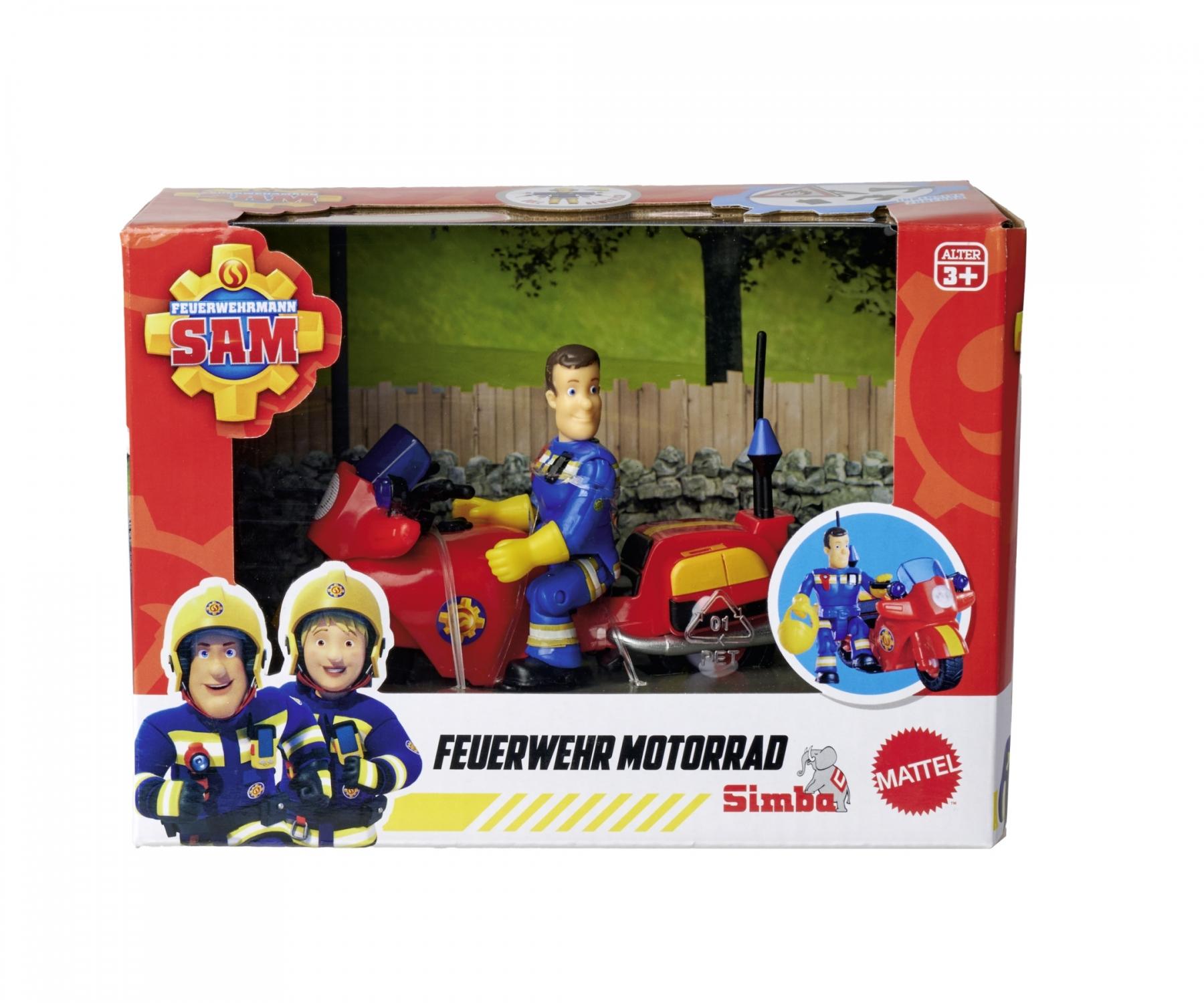 Fireman Sam Elvis Figure Buy Sam Fire Rescue Motorbike Figurine