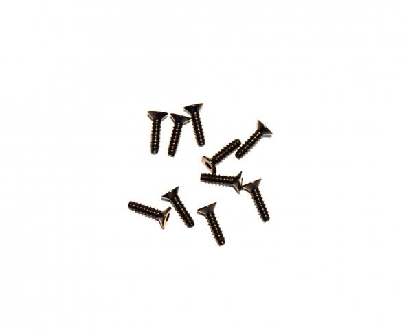 2x8mm Hex C-sunk Head Tapping Screw, model screws