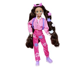 Simba – Kawaii Hi Lucy – Poupée Mannequin Articulée 26 Cm – Coiffure Et Looks Avec Accessoires + Lapin Momo – Dès 4 Ans