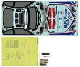 Sticker Bag BMW M3 GT2 2009 58449