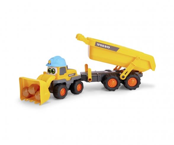 Volvo ABC Tracey Trailer Toy Excavator