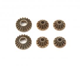 M-08/M-07/TA-06 Steel Bevel Gears, RC spare set