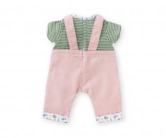 Corolle 12" T-shirt +overall - WEIP