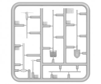 1:35 Caisse à outils avec accessoires