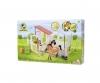 Horse Box Nature World avec écurie et cheval, 22 pièces