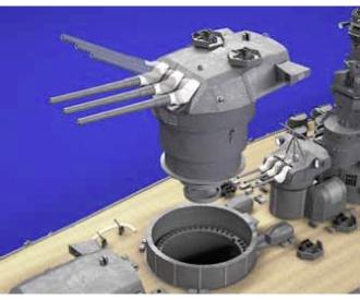 1:350 Yamato, battleship model kit, new tooling