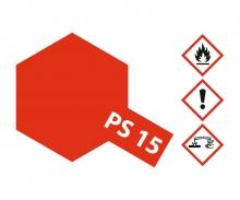 PS-15 Metallic Red, polycarbonate spray paint