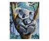 Koala with Joey 24 x 30 cm - Painting by Numbers