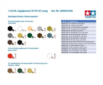 1:35 Ger. Jagdpanzer IV/70 (V) Lang