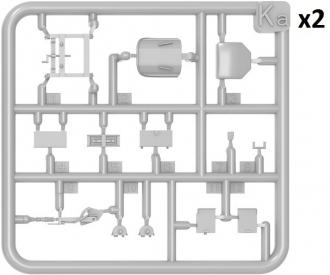1:35 M3 Stuart frühe Produktion Interior Kit