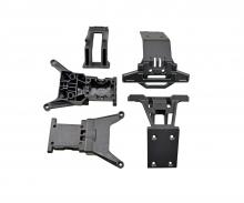XS Bumper Wing Holder Gearbox Set for 1:10