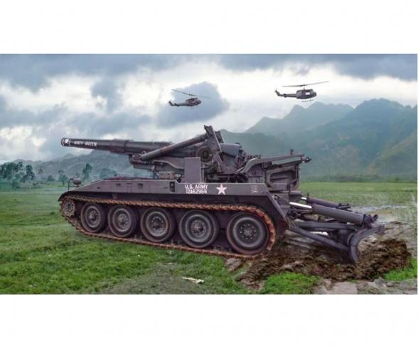 M110 Self Propelled Howitzer Model Kit 1:35