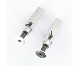 1:14 Alum. Trailer support legs (2) 73mm