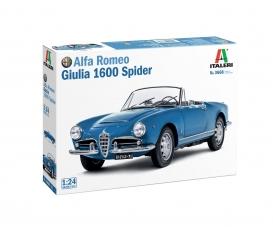 Italeri Alfa Romeo Guilia 1600 Spider 1:24 Kit