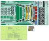 Mercedes-Benz 190E EVOII decal set, RC body markings