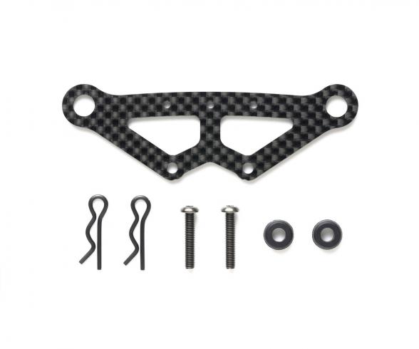 XV-02 Carbon Bumper Support, RC chassis part