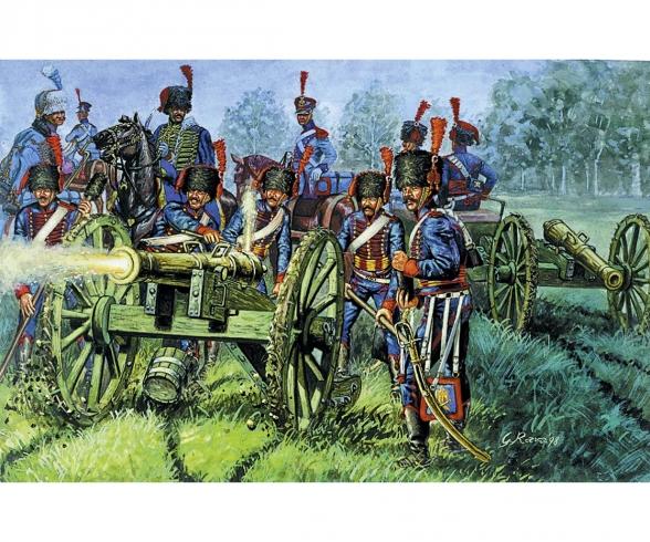 Italeri French Line/Guard Artillery Model Kit