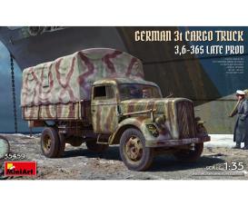 1:35 Ger. 3t Cargo Truck  3,6-36S La.Pr.