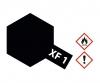 XF-1 Flat Black, acrylic paint, 10 ml jar