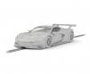 1:32 Corvette C8R Daytona '20 Jaune #3 HD