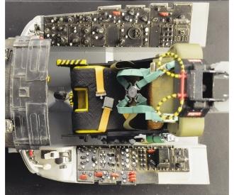 Italeri 1:12 F-104G Cockpit Model Kit