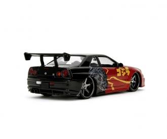 Godzilla Nissan GTR 1:24