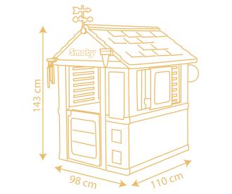 Smoby Life Spielhaus 4-Seasons