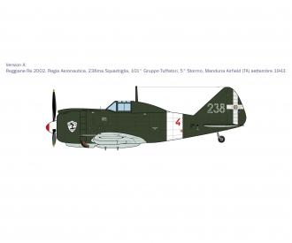 Italeri Reggiane Re.2002 Ariete Model Kit 1:72