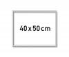 Aluminium Frame Silver 40 x 50 cm - Painting by Numbers