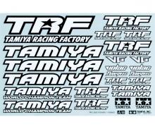 1:10 Sticker-Set TRF black/white, decal sheet