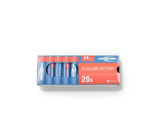 AA Alkaline Batteries, 20-Pack Power Cells