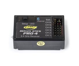 Récepteur 6K Reflex Stick Pro 4 WP – 6 canaux, 2,4 GHz, étanche
