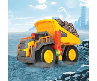 Volvo Power Dump Truck, camion benne avec lumière et son