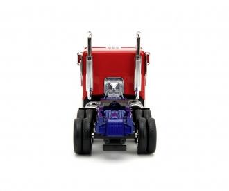 TRANSFORMERS 5 OPTIMUS PRIME TRUCK 1/24 SCALE DIECAST CAR BY
