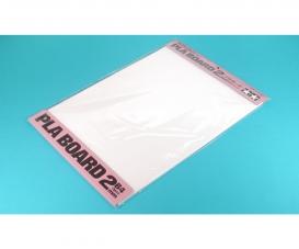 Pla-Board 2mm B4, modeling sheet, 2 pcs
