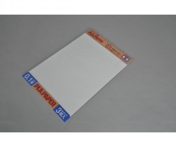 Pla-Paper 0.1mm B4, styrene sheet for model making