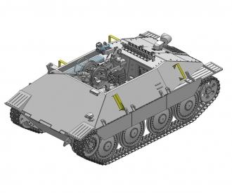 1:35 Bergepanzer 38(t) Hetzer 2cm FlaK38