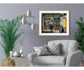 English Bookshop 40 x 50 cm - Painting by Numbers