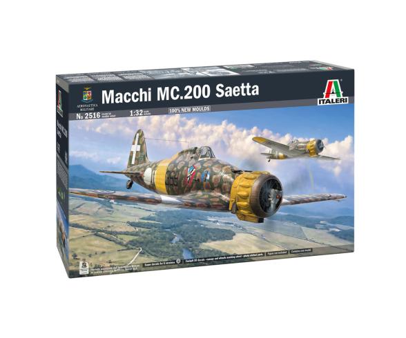 Italeri Macchi MC.200 1:32 Model Kit PE-Parts