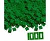 Blox 1000 briques vertes 4 plots en vrac