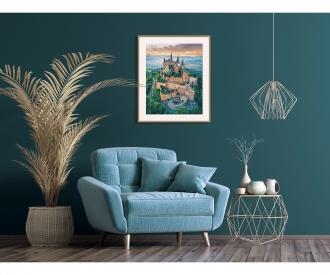 Hohenzollern Castle 40 x 50 cm - Painting by Numbers