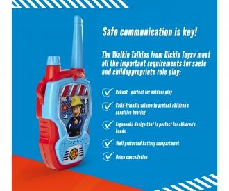 Fireman Sam Sam Walkie Talkie, radios 2,4 GHz