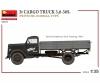 1:35 3t Cargo Truck  3,6-36S Pritschenwagen