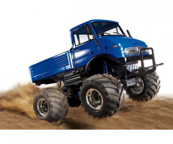 1:10 RC MB Unimog 406 Blau lack. (CW-01)