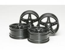1:10 Twin 5-Sp. Wheels, RC wheel set, 26 mm +4