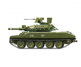 1:35 US M551 Sheridan, plastic model assembly kit