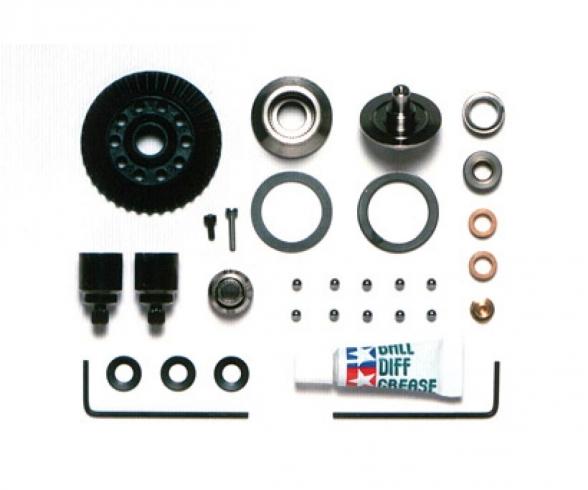 TT-01/DF-02 Ball Differential Set, RC drivetrain part
