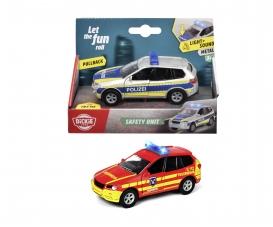Safety Unit Pull-Back Car With Light and Sound